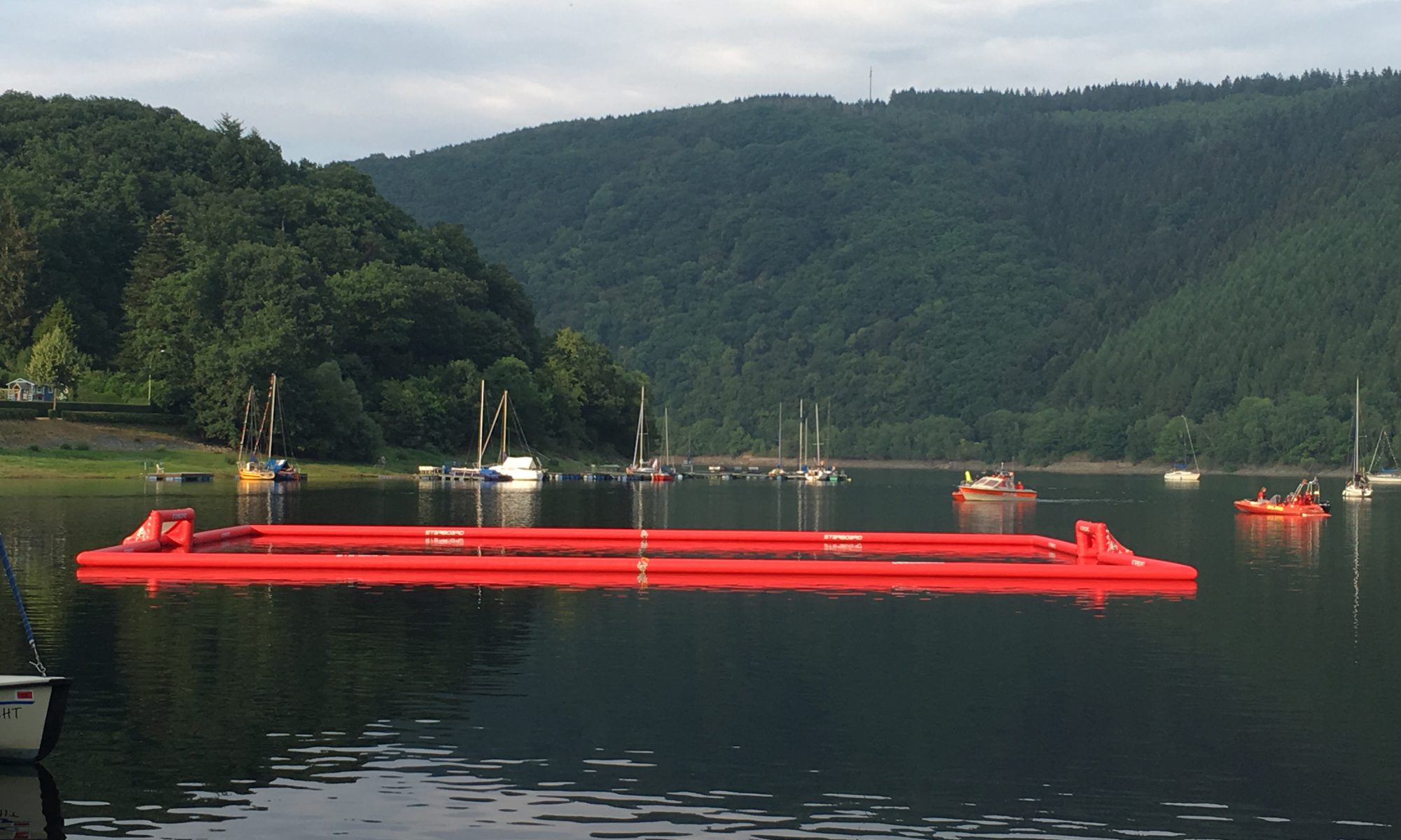 SUPsafety StandUpPaddeln am Rursee am Nationalpark Eifel Kurse