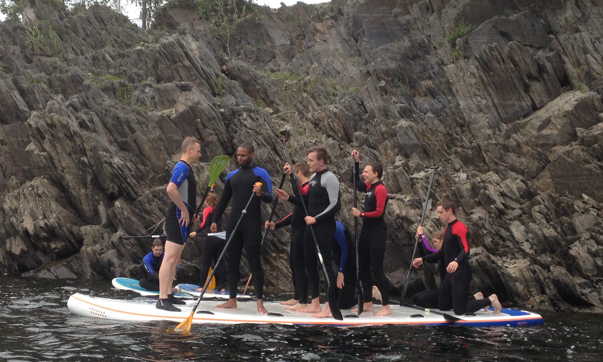 SUPsafety StandUpPaddeln am Rursee/Eifel SUPgroup